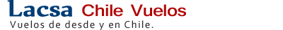 Ofertas de vuelos en Chile de Lacsa